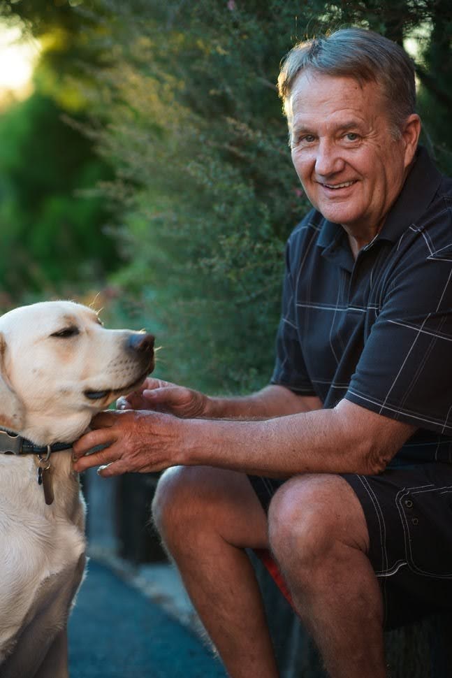 Don with his loyal companion